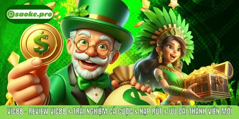 VIC88 – Review VIC88 & Trải Nghiệm Cá Cược & Nạp Rút & Ưu Đãi Thành Viên Mới